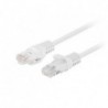 Patchcord Lanberg UTP kat.5e 0,5m biały 10-Pack