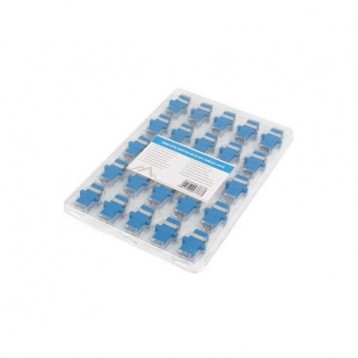 Adapter światłowodowy Lanberg SM SC/UPC simplex zaślepka przezroczysta 25szt Adapter światłowodowy Lanberg SM SC/UPC simplex zaślepka przezroczysta 25szt
