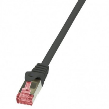 Patchcord LogiLink CQ2013S CAT.6 S/FTP 0,25m, czarny Patchcord LogiLink CQ2013S CAT.6 S/FTP 0,25m, czarny