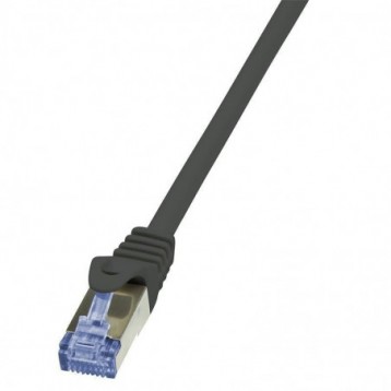 Patchcord LogiLink CQ3053S Cat.6A S/FTP 2m czarny Patchcord LogiLink CQ3053S Cat.6A S/FTP 2m czarny