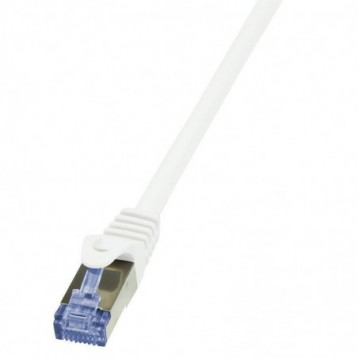 Patchcord LogiLink CQ3051S Cat.6A S/FTP 2m biały Patchcord LogiLink CQ3051S Cat.6A S/FTP 2m biały