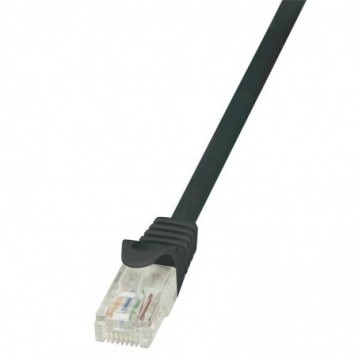 Patchcord LogiLink CP2033U CAT.6 U/UTP 1m, czarny Patchcord LogiLink CP2033U CAT.6 U/UTP 1m, czarny