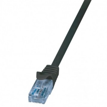 Patchcord LogiLink CP3023U Cat.6A U/UTP 0,50m czarny Patchcord LogiLink CP3023U Cat.6A U/UTP 0,50m czarny