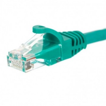 Patchcord RJ45, Netrack osłonka zalewana, kat. 5e UTP, 5m zielony Patchcord RJ45, Netrack osłonka zalewana, kat. 5e UTP, 5m zielony