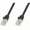 PatchCord Techly Cat.5e UTP CCA 10m czarny
