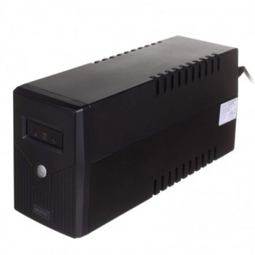 Zasilacz awaryjny UPS DIGITUS Line-Interactive LED 600VA/360W 1x12V/7Ah AVR 2xSCHUKO USB RJ11 Zasilacz awaryjny UPS DIGITUS Line-Interactive LED 600VA/360W 1x12V/7Ah AVR 2xSCHUKO USB RJ11