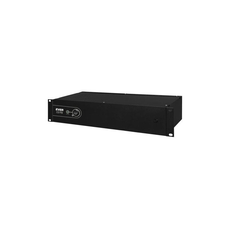 Zasilacz awaryjny Ever ECO Pro 700VA Line-Interactive AVR 3xIEC 2xPL Sin USB rack