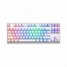 Klawiatura przewodowa Modecom Volcano LANPARTY RGB Gaming mechaniczna (Przełącznik BLUE OUTEMU) Pudding Edition