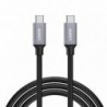 Kabel USB-C Aukey CB-CD6 BK C/C, QC 4.0, m/m, 2m