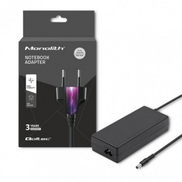 Zasilacz sieciowy Qoltec desktopowy 60W | 12V | 5A | 5.5*2.1 | + kabel zasilający Zasilacz sieciowy Qoltec desktopowy 60W | 12V | 5A | 5.5*2.1 | + kabel zasilający