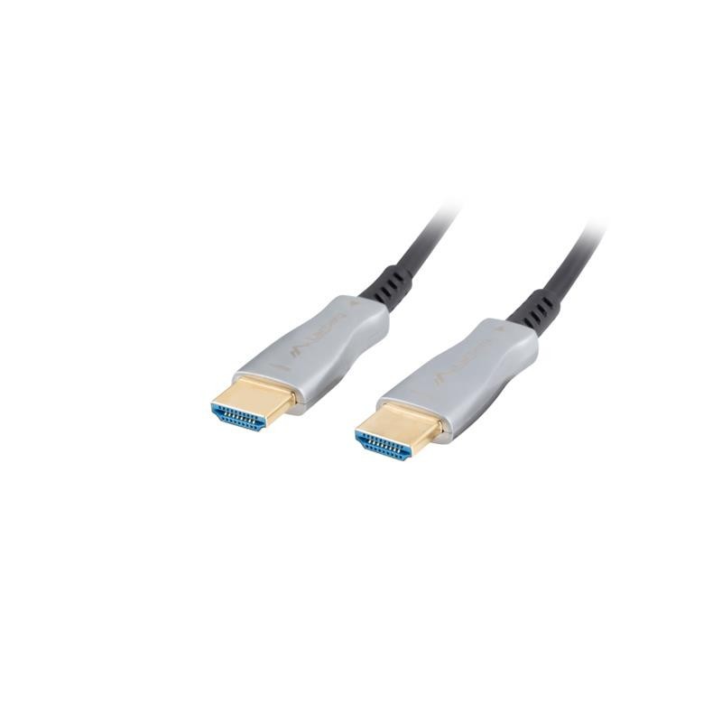 Kabel HDMI Lanberg M/M v2.0 10m czarny optyczny AOC