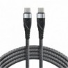 Kabel przewód USB-C PD 200cm everActive CBB-2PDG Power Delivery 3A z obsługą szybkiego ładowania 60W